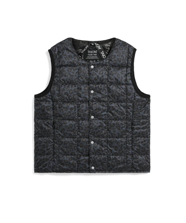 타이온 키즈 패딩 조끼 일본 TAION 베스트 베이직 크루넥 이너 다운 35컬러