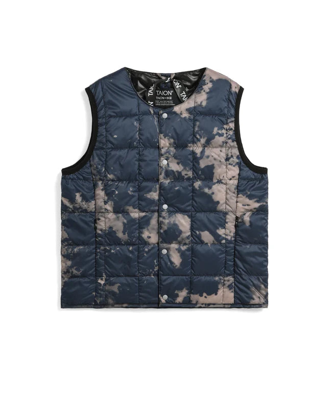 타이온 키즈 패딩 조끼 일본 TAION 베스트 베이직 크루넥 이너 다운 35컬러