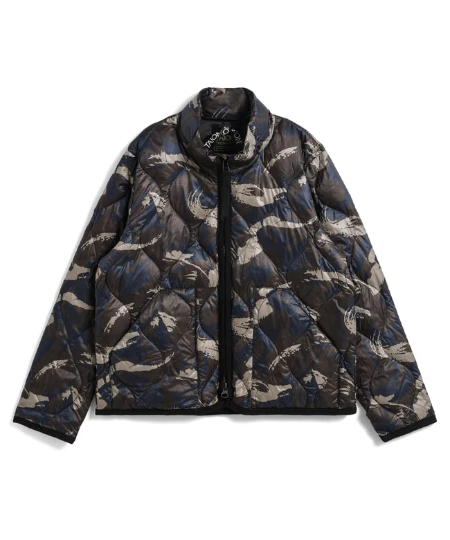 타이온 키즈 패딩 일본 TAION 밀리터리 하이넥 다운 재킷 3컬러