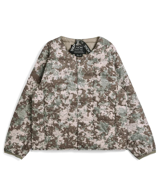 타이온 키즈 패딩 일본 TAION 베이직 크루넥 이너 다운 재킷 40컬러