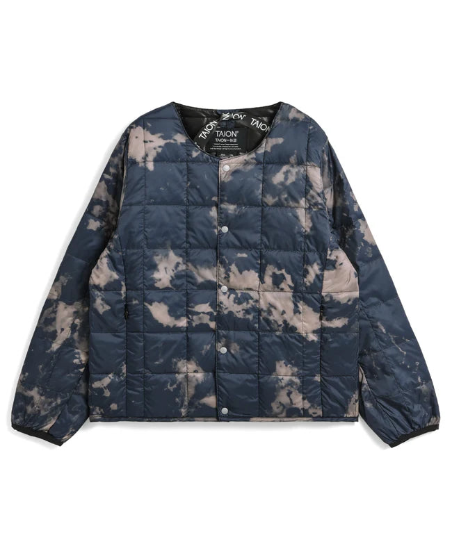 타이온 키즈 패딩 일본 TAION 베이직 크루넥 이너 다운 재킷 40컬러