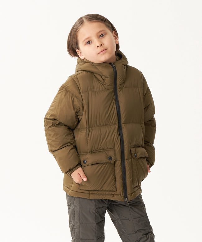 타이온 키즈 패딩 일본 TAION 마운틴 패커블 볼륨 다운 파커 6컬러