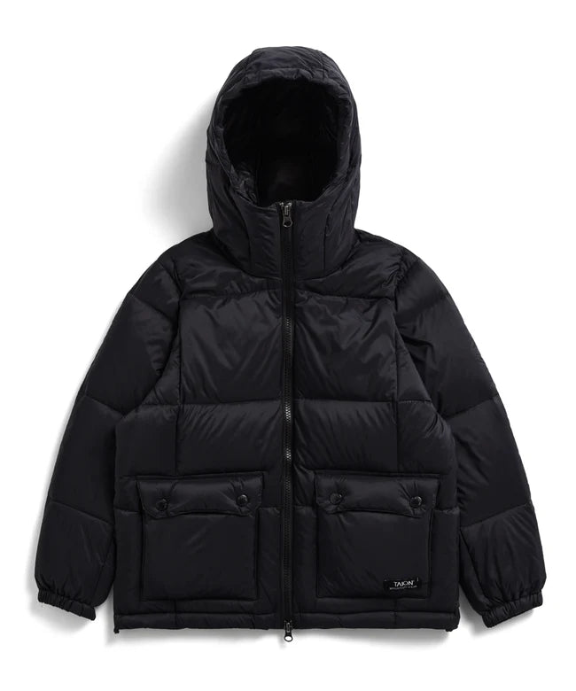 타이온 키즈 패딩 일본 TAION 마운틴 패커블 볼륨 다운 파커 6컬러