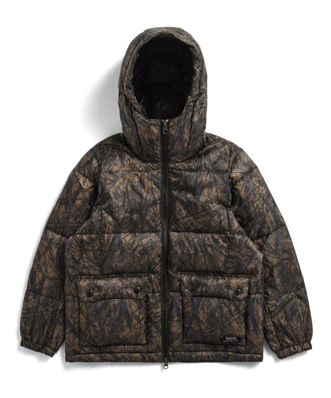 타이온 키즈 패딩 일본 TAION 마운틴 패커블 볼륨 다운 파커 6컬러