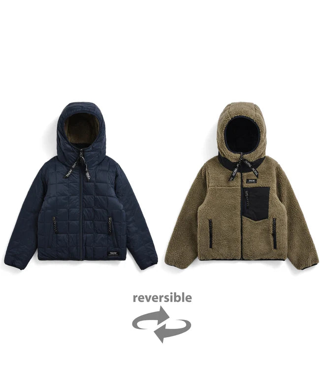 타이온 키즈 패딩 일본 TAION 마운틴 리버시블 다운 플리스 후드 재킷 10컬러