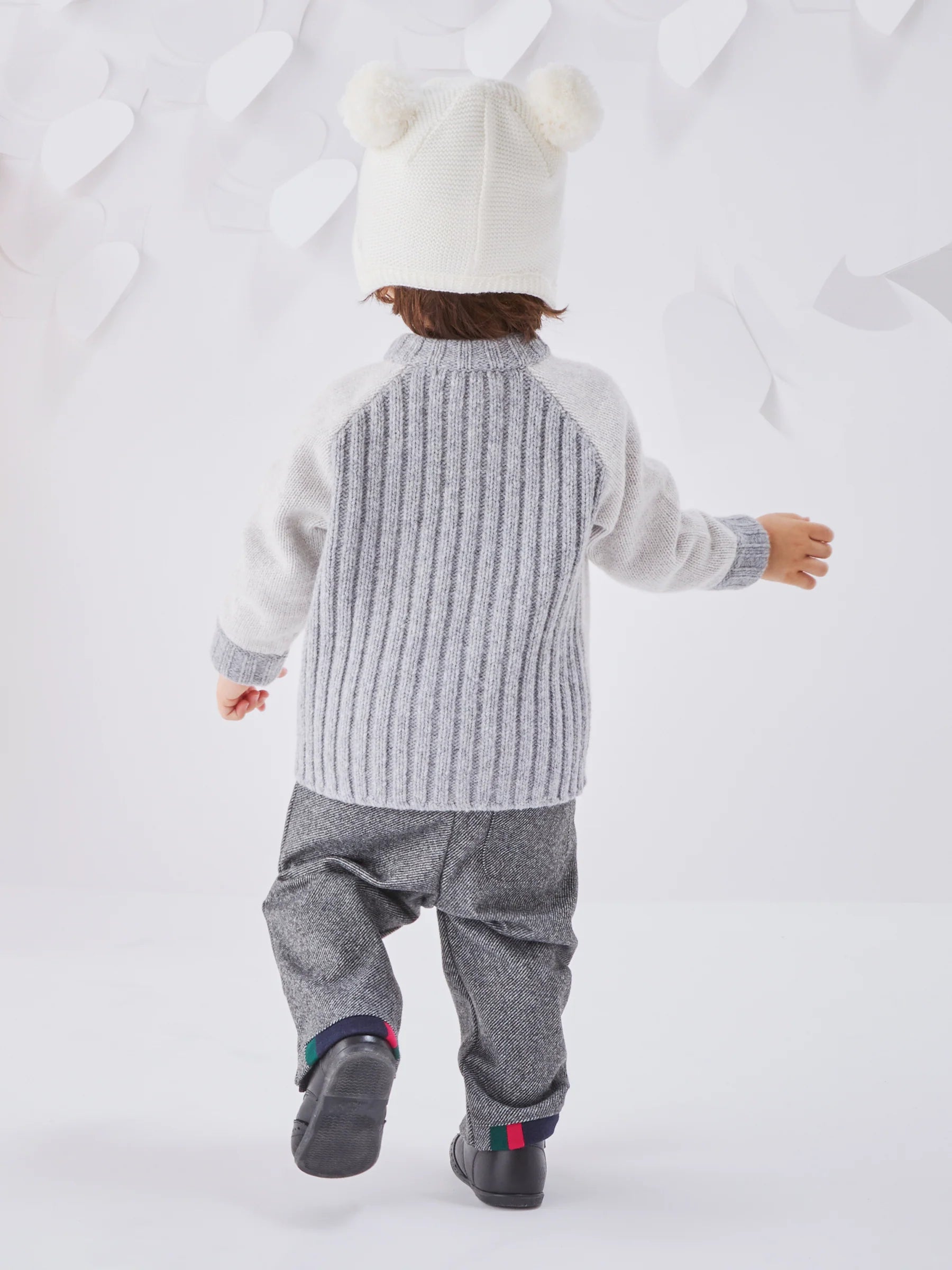 Familia Kids T-shirt Japan familiar children's clothing sweater piece piano teddy bear