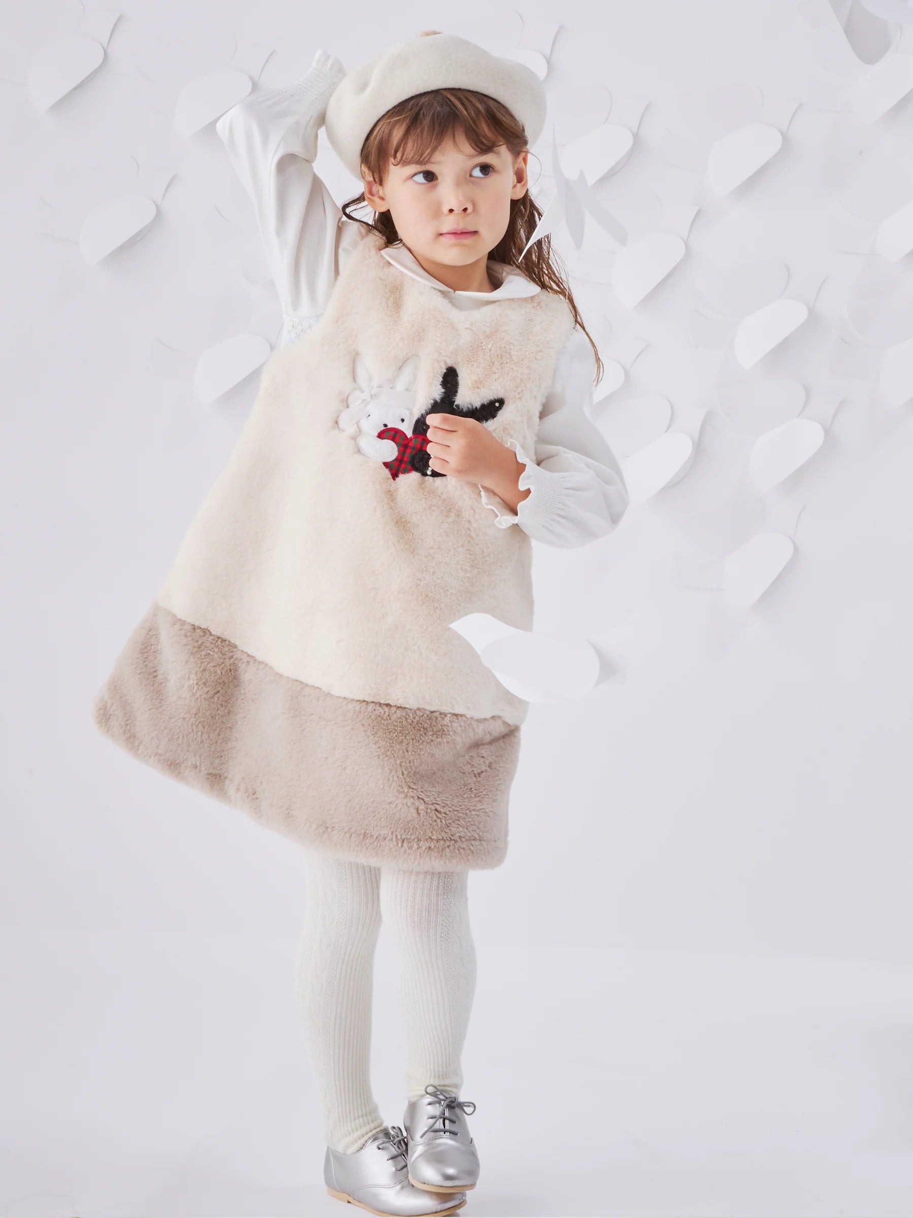 파밀리아 키즈 치마 일본 familiar 아동복 에코퍼 스커트 LOVE 로고 원피스