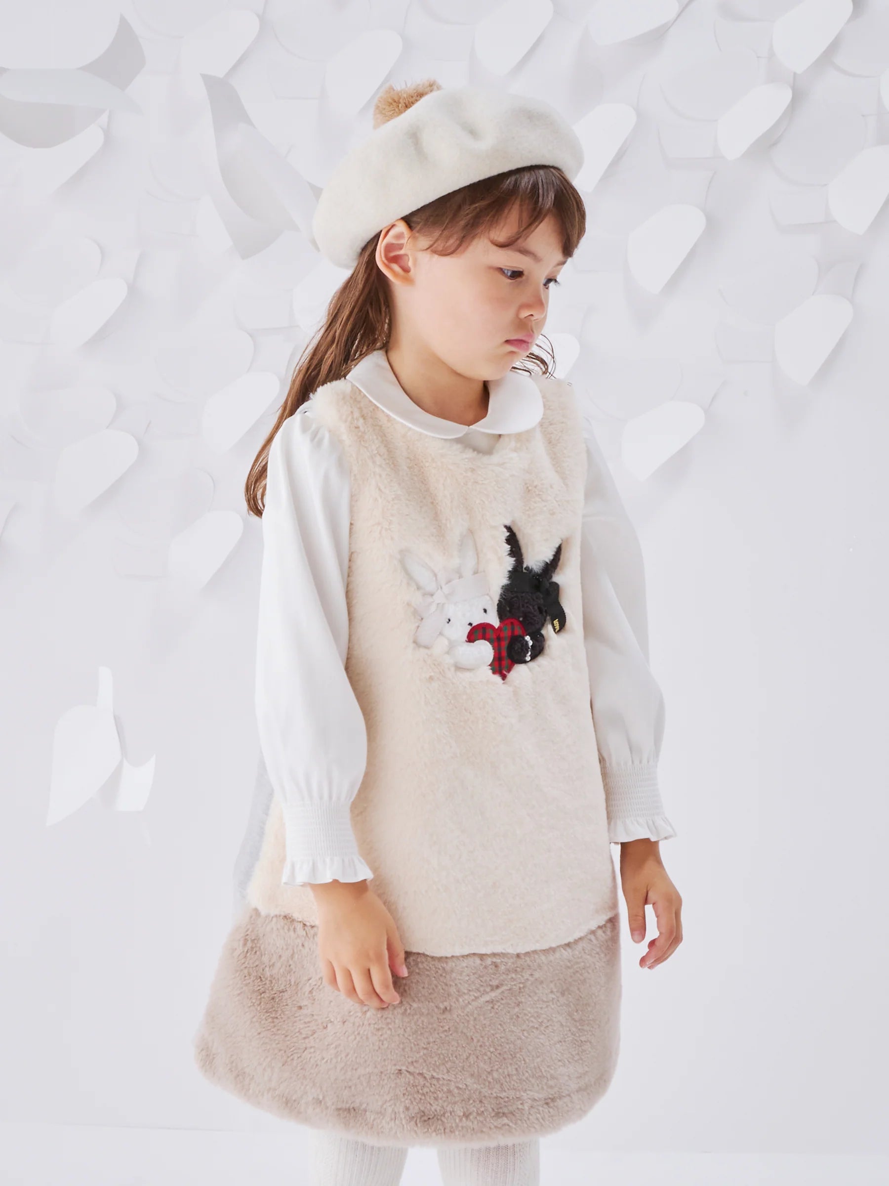 파밀리아 키즈 치마 일본 familiar 아동복 에코퍼 스커트 LOVE 로고 원피스