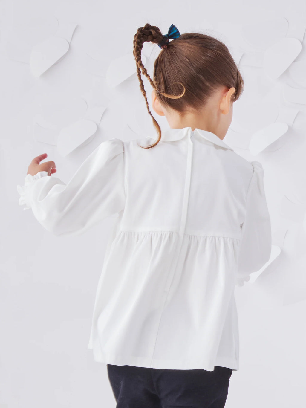 파밀리아 키즈 셔츠 일본 familiar 아동복 더블 샌틴 블라우스