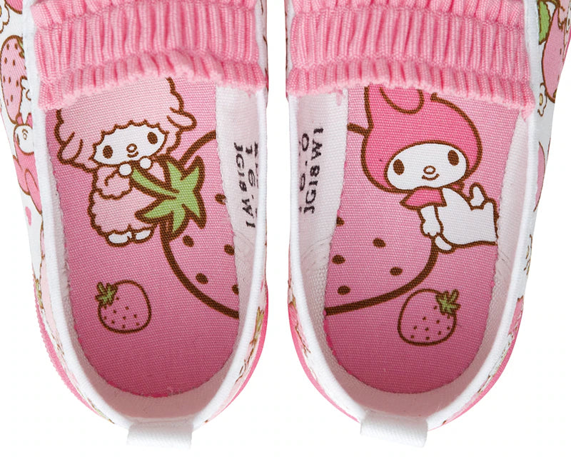 아사히 키즈 신발 일본 학교 실내화 산리오 마이멜로디 핑크 컬러