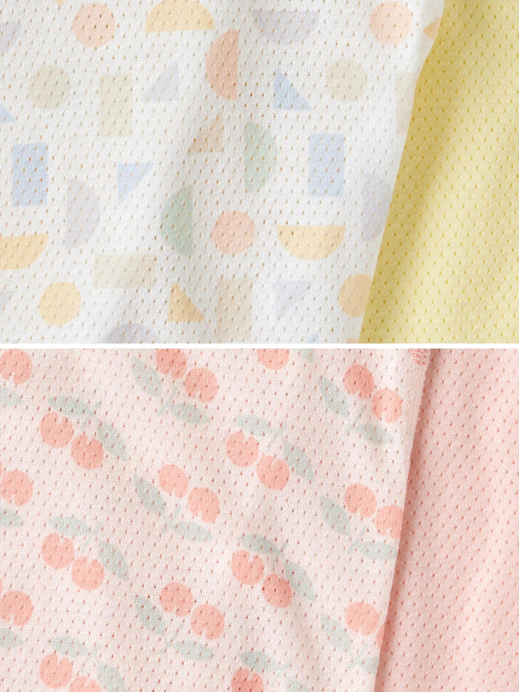 일본 유니클로 베이비 내의 코튼 메쉬 탱크탑 민소매 2장 세트 3컬러