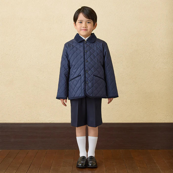 미키하우스 패딩 일본 키즈 유아 점퍼 코듀로이 퀼팅 자켓