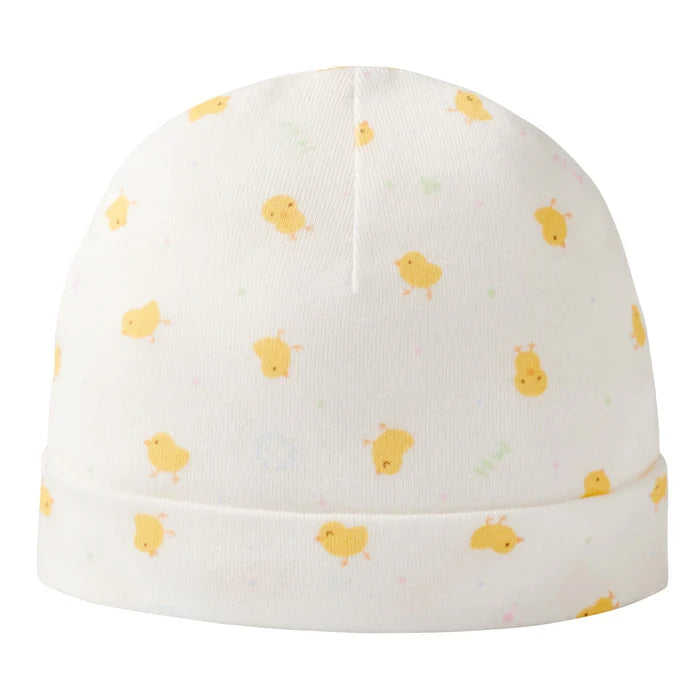 미키하우스 모자 일본 키즈 아기 비니 스마일 병아리 후드