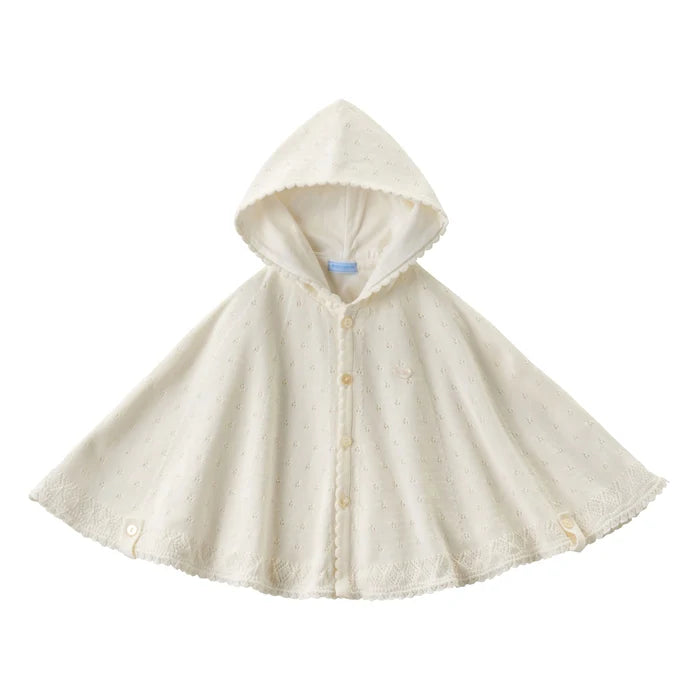 미키하우스 망토 일본 키즈 아기 케이프 워터마크 프리미엄 라인