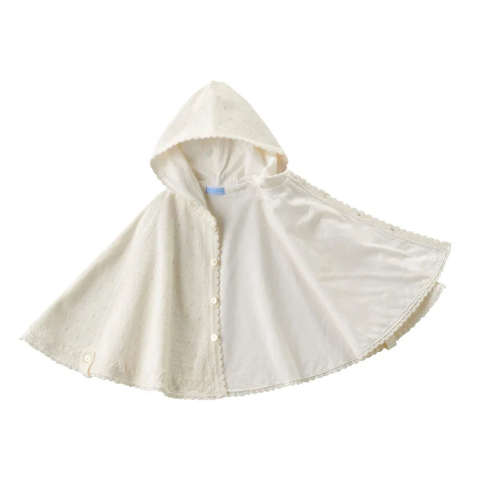 미키하우스 망토 일본 키즈 아기 케이프 워터마크 프리미엄 라인