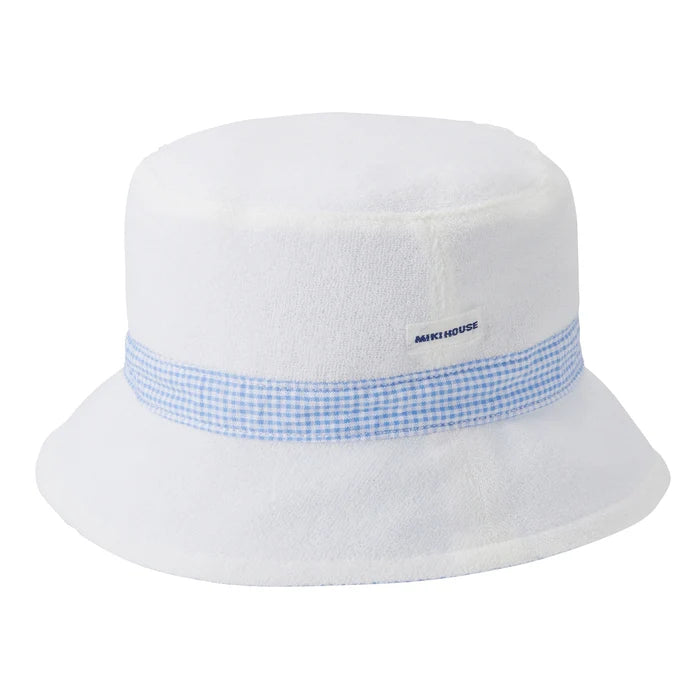 미키하우스 모자 일본 키즈 버킷햇 체크 리버시블 2컬러