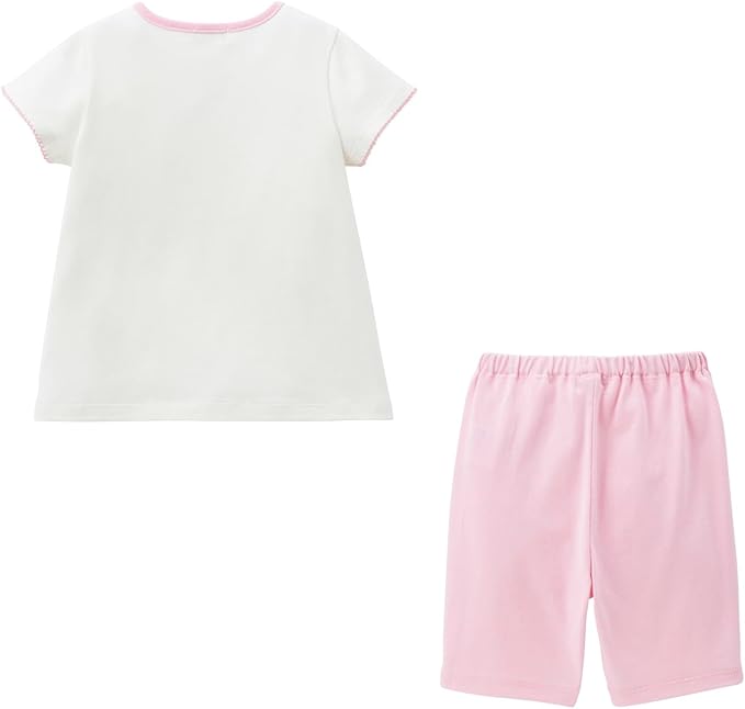 미키하우스 티셔츠 일본 키즈 잠옷 핫비스킷 베이비 반팔 반바지 세트 2컬러