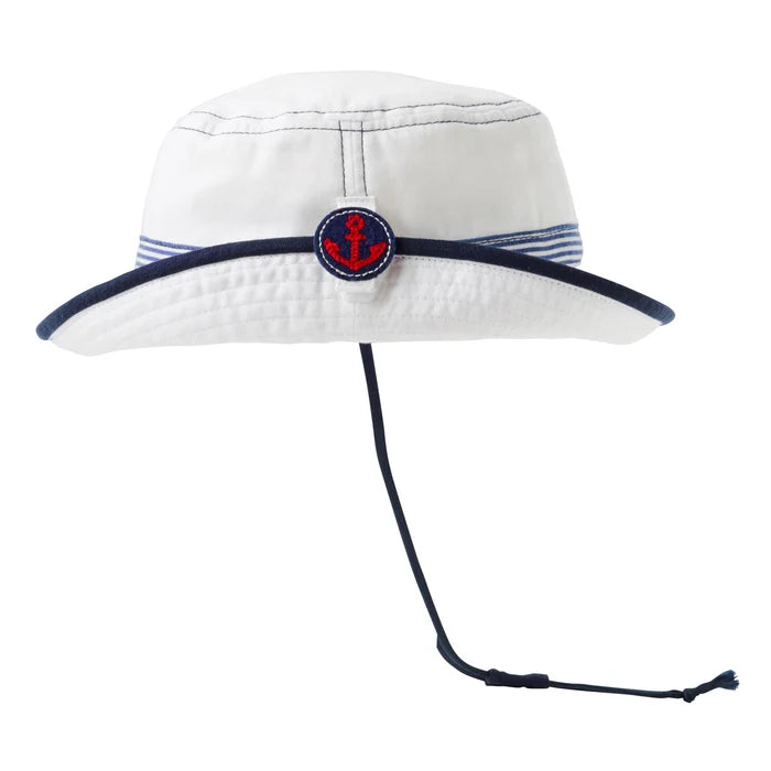 미키하우스 모자 일본 키즈 버킷햇 마린 해병 모티브 2컬러