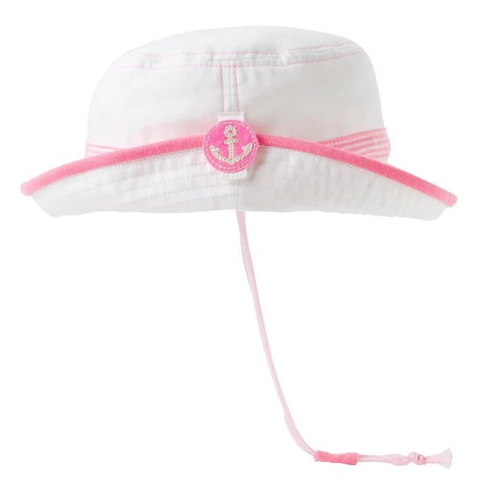 미키하우스 모자 일본 키즈 버킷햇 마린 해병 모티브 2컬러