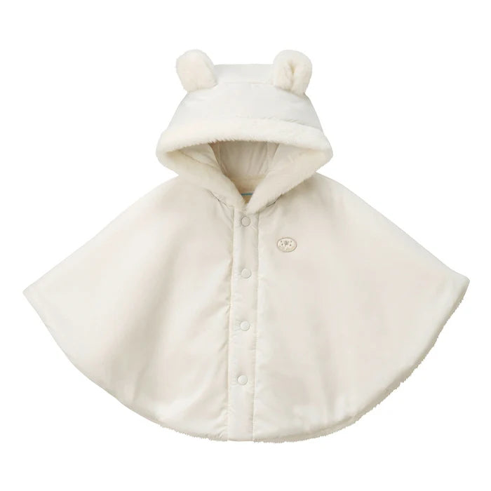 미키하우스 망토 일본 키즈 아기 케이프 퍼 안솜  곰돌이