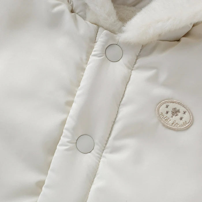 미키하우스 망토 일본 키즈 아기 케이프 퍼 안솜  곰돌이