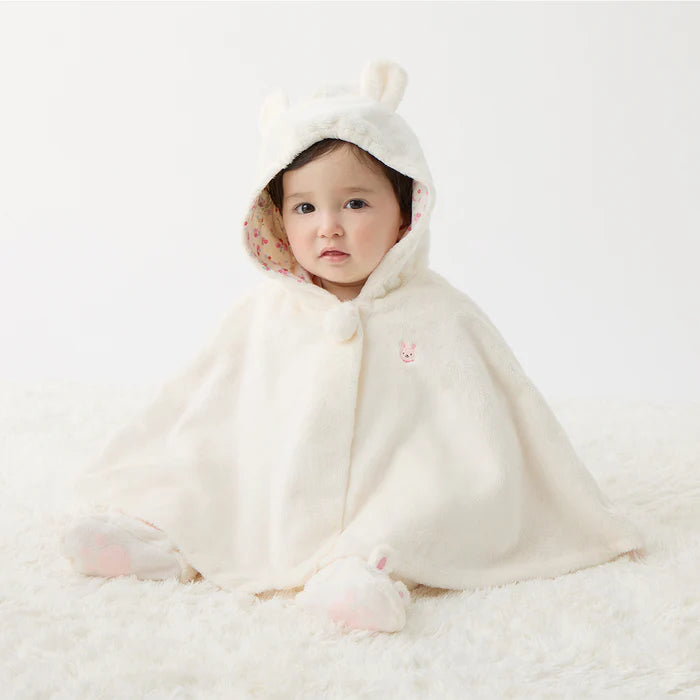 미키하우스 망토 일본 키즈 아기 케이프 마이크로 퍼 시리즈 4컬러