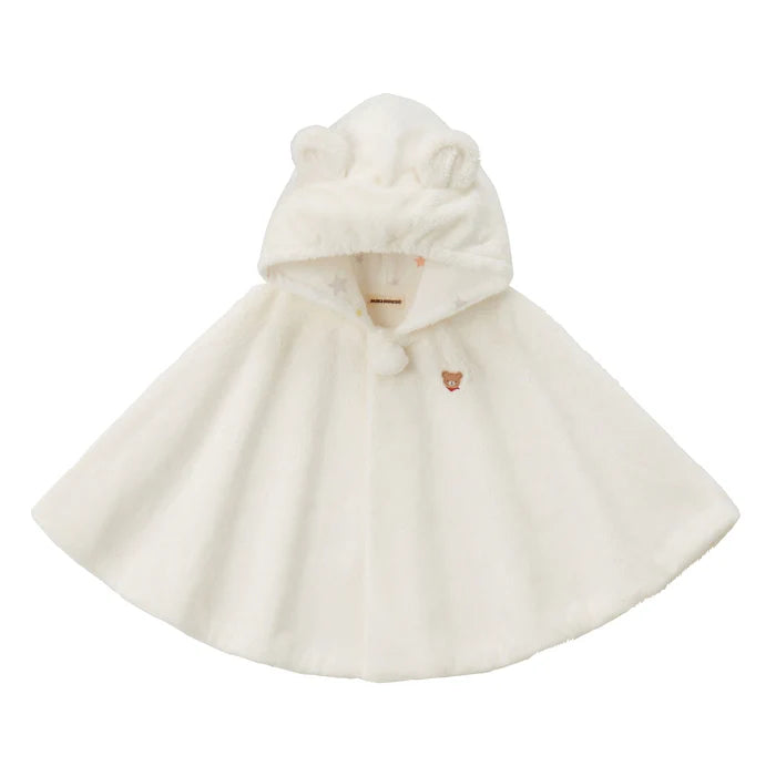 미키하우스 망토 일본 키즈 아기 케이프 마이크로 퍼 시리즈 4컬러