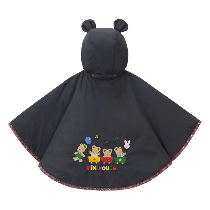 미키하우스 망토 일본 키즈 아기 방한 겨울 안솜 3WAY 2컬러