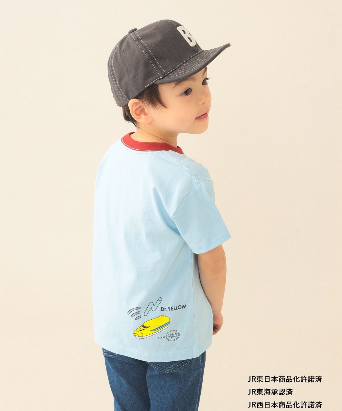 빔즈 키즈 티셔츠 일본 BEAMS 반팔티 JR 신칸센 프린트 3컬러