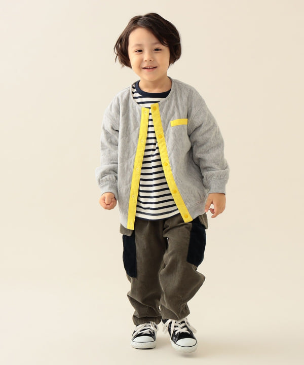 빔즈 키즈 자켓 일본 Beams 유아 미니컷 퀼트 재킷 2컬러