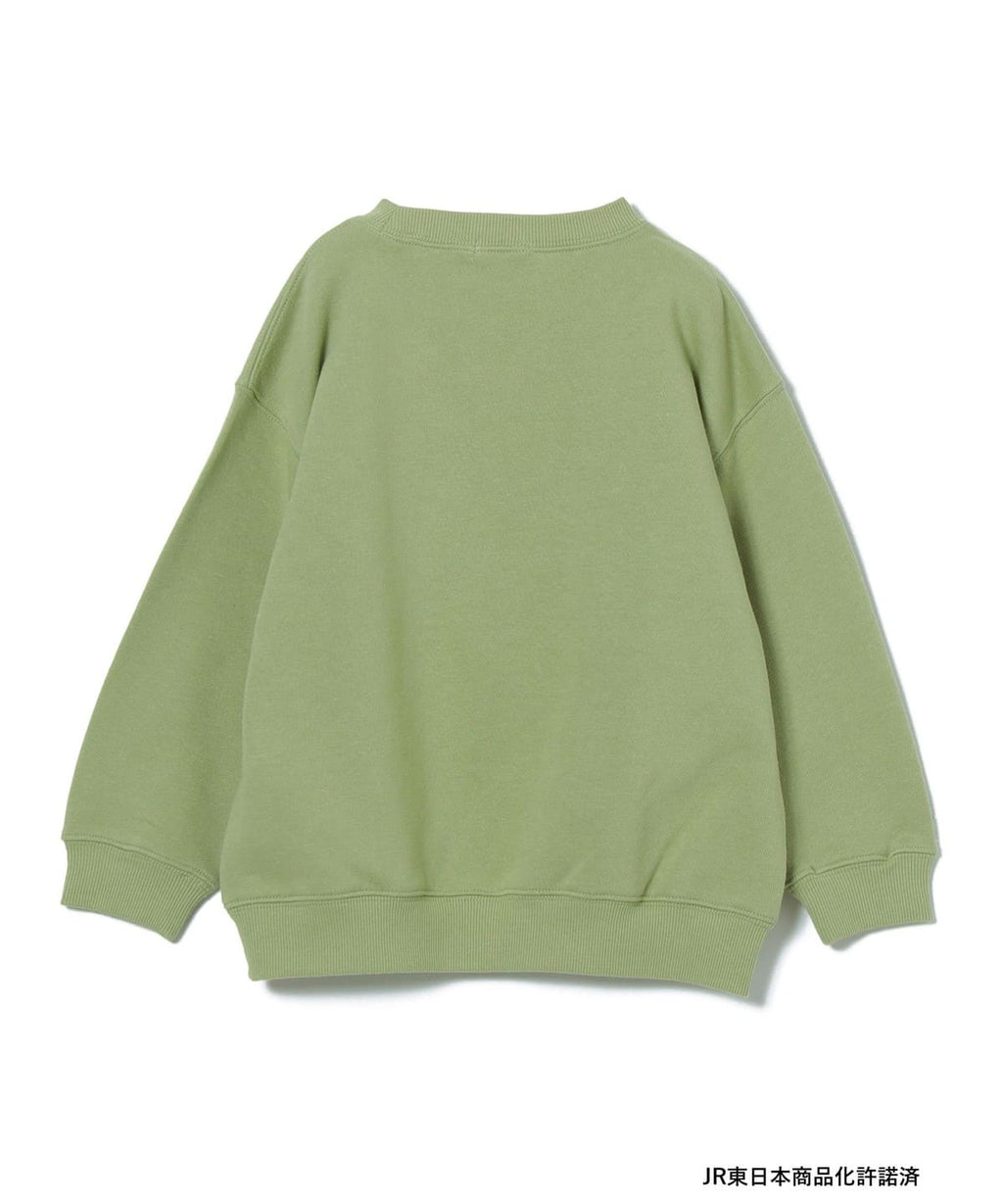 빔즈 키즈 티셔츠 일본 Beams 유아 맨투맨 JR 노선 프린트 스웨트 풀오버 3컬러