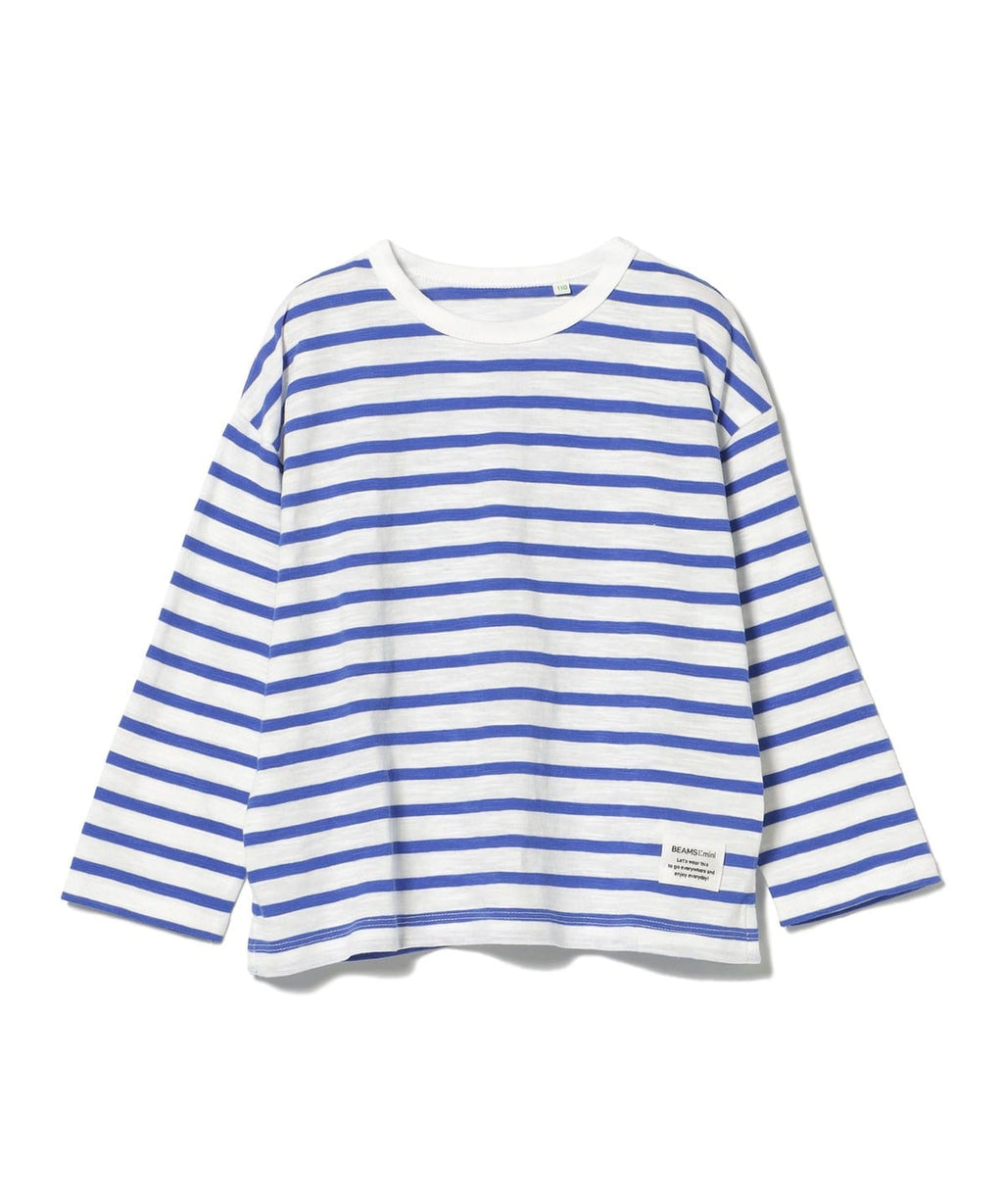 빔즈 키즈 티셔츠 일본 Beams 유아 긴팔티 보더 롱 슬리브 4컬러