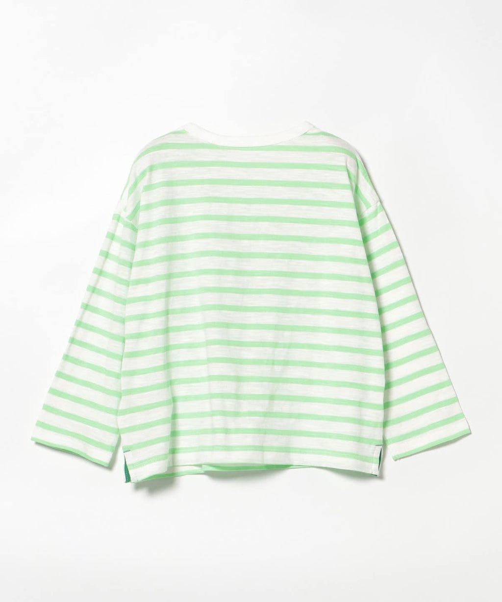 빔즈 키즈 티셔츠 일본 Beams 유아 긴팔티 보더 롱 슬리브 4컬러