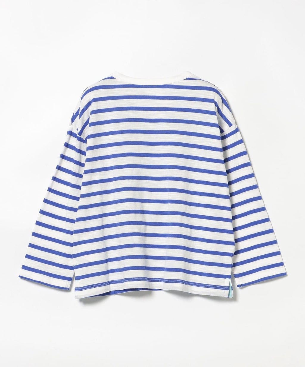 빔즈 키즈 티셔츠 일본 Beams 유아 긴팔티 보더 롱 슬리브 4컬러