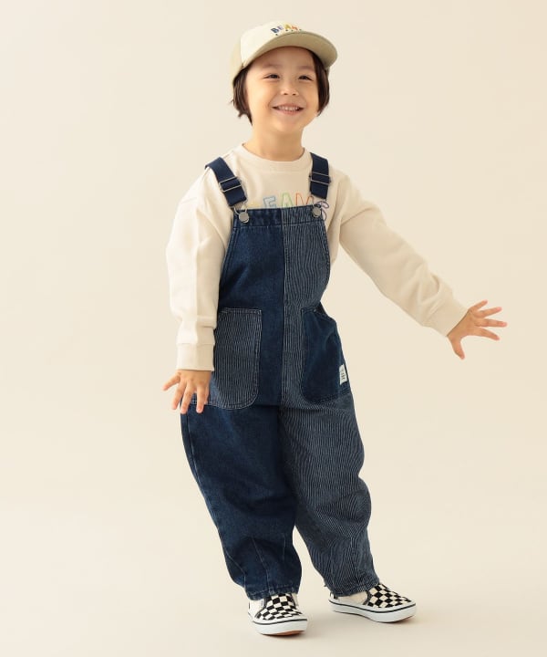 빔즈 키즈 바지 일본 Beams 유아 캠프 살로펫 멜빵바지 팬츠 4컬러