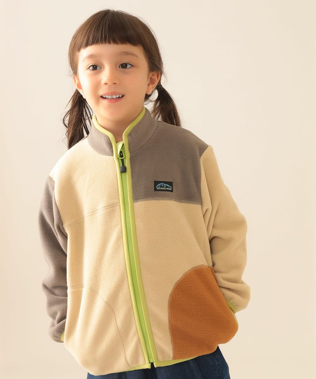 빔즈 키즈 자켓 일본 Beams 유아 리버시블 플리스 재킷 후리스 2컬러