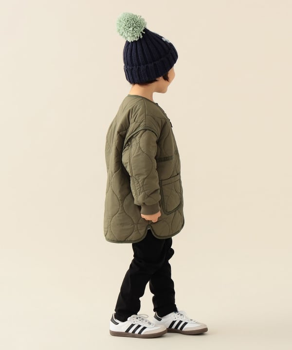 빔즈 키즈 자켓 일본 Beams 유아 퀼트 지퍼 코트 2컬러