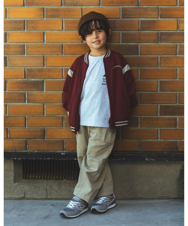 빔즈 키즈 바지 일본 Beams 유아 벌룬 와이드핏 팬츠 2컬러