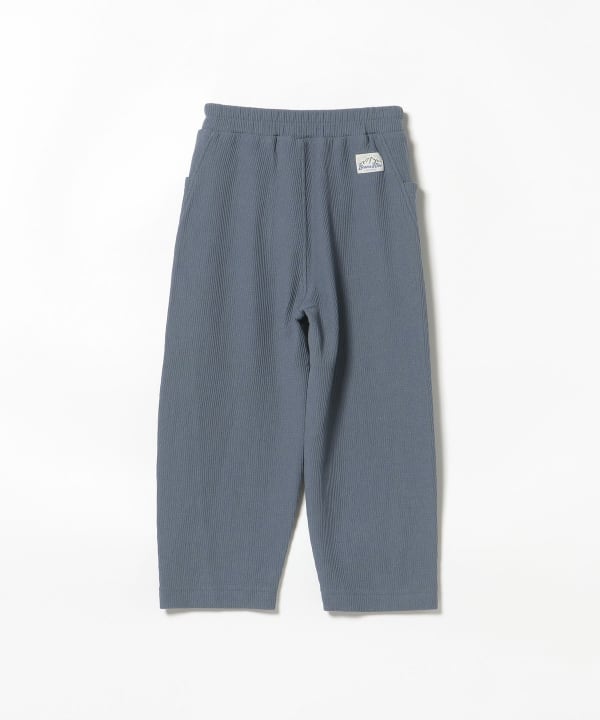 빔즈 키즈 바지 일본 Beams 유아 피케니트 볼륨 팬츠 2컬러