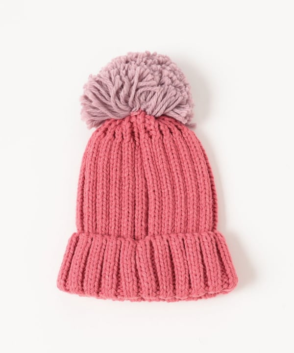 빔즈 키즈 모자 일본 비니 방울모자 스마일 퐁퐁 미니와치 4컬러