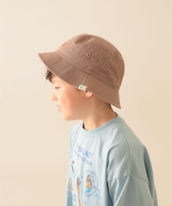 빔즈 키즈 모자 일본 버킷햇 나스 도부츠 왕국 콜라보 UV 타입 3컬러