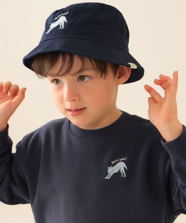 빔즈 키즈 모자 일본 버킷햇 나스 도부츠 왕국 콜라보 UV 타입 3컬러