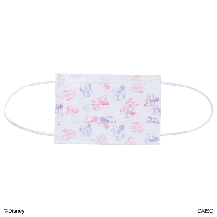 미니마우스 마스크 일본 다이소 디즈니 키즈용 부직포 타입 5매입