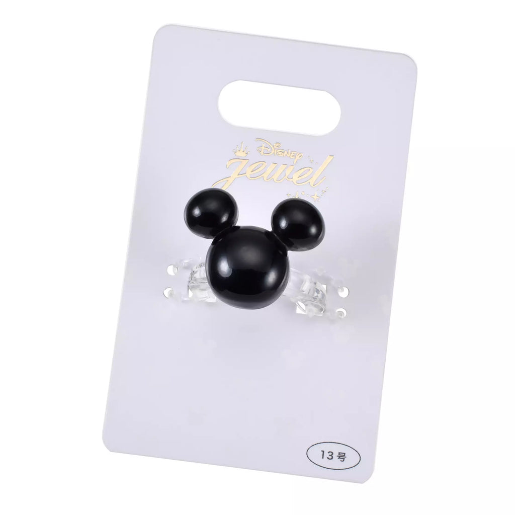 디즈니 반지 일본 DISNEY 미키마우스 클리어 아이콘 캐릭터