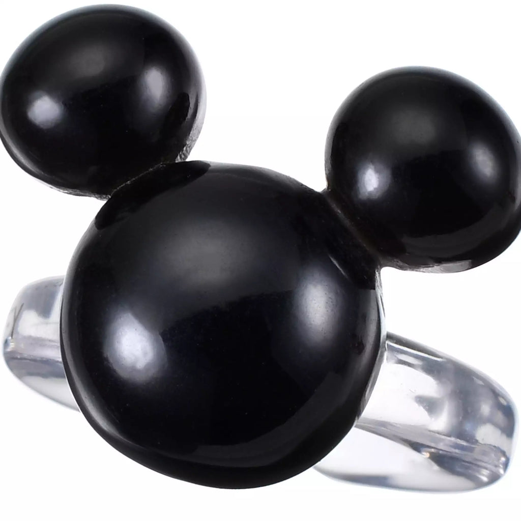 디즈니 반지 일본 DISNEY 미키마우스 클리어 아이콘 캐릭터