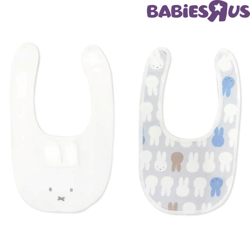 미피 턱받이 일본 아기 신생아 베이비러스 페이스 더들 면패스너 2개