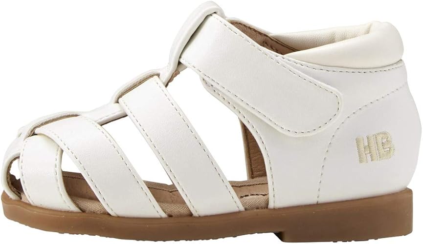 미키하우스 신발 일본 키즈 유아 샌들 벨크로 스트랩 화이트