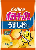 가루비 감자칩 일본 칼비 우스시오 오리지널 소금맛 55g