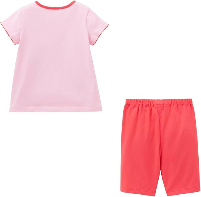 미키하우스 티셔츠 일본 키즈 잠옷 핫비스킷 베이비 반팔 반바지 세트 2컬러