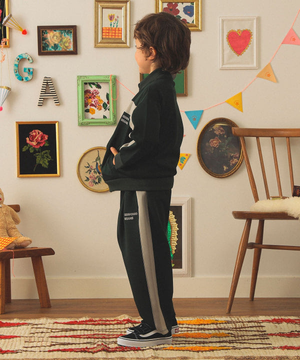 빔즈 키즈 자켓 일본 Beams 유아 트릭 저지 블루종 2컬러